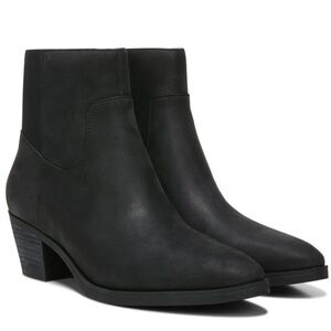 Vionic Shantelle Waterproof Side Zip Nubuck Leather Boots Size 8.5 New in Box